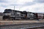 Grain train rolls west past Red Rock